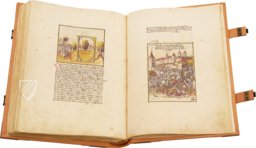 Swiss Chronicle of Wernher Schodoler – Faksimile Verlag – MS 62 (Bd. 1)|Ba. Nr. 2 (Bd. 2)|MS.Bibl.Zurl.Fol.18 (Bd. 3) – Leopold-Sophien-Bibliothek (Überlingen, Germany)