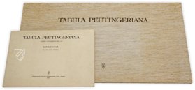 Tabula Peutingeriana – Cod. Vindob. 324 – Österreichische Nationalbibliothek (Vienna, Austria) Facsimile Edition