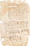 Testament of Ferdinand Columbus – Testimonio Compañía Editorial – Legajo 4o de 1539 – Archivo Histórico Provincial de Sevilla (Seville, Spain)