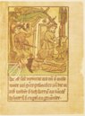 The Block Book of Saint Meinrad and His Murderers and of the Origins of Einsiedeln – Benziger Verlag – Xylogr. 47 – Bayerische Staatsbibliothek (Munich, Germany)