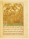 The Block Book of Saint Meinrad and His Murderers and of the Origins of Einsiedeln – Benziger Verlag – Xylogr. 47 – Bayerische Staatsbibliothek (Munich, Germany)