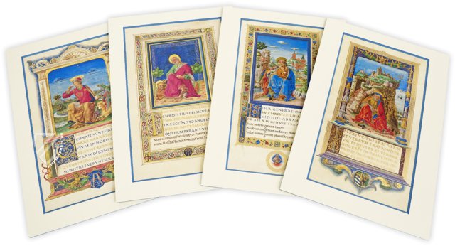The Four Evangelists – Urbinas Latinus 10 – Biblioteca Apostolica Vaticana (Vatican City, State of the Vatican City) Facsimile Edition