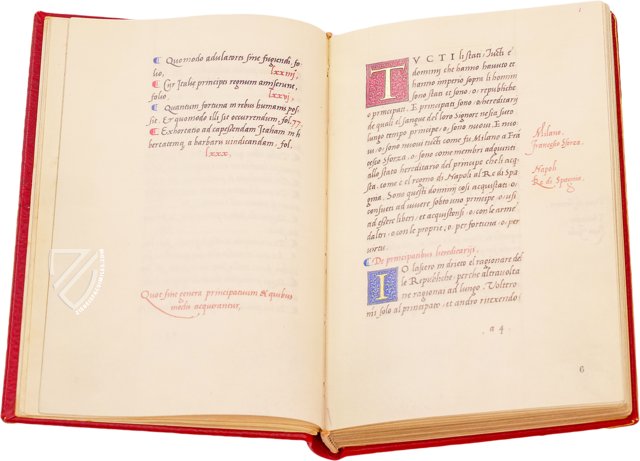 The Prince by Niccolò Machiavelli – Istituto dell'Enciclopedia Italiana - Treccani – Barb. lat. 5093 – Biblioteca Apostolica Vaticana (Vatican City, Vatican City State)