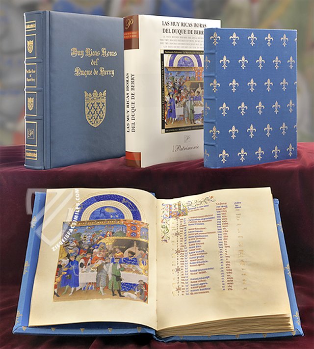 The Très Riches Heures of the Duke of Berry – Patrimonio Ediciones – Ms. 65 – Bibliothèque et Archives du Château (Chantilly, France)