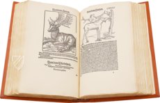 Thierbuch. Faksimile nach der Ausgabe bei Froschauer, Zürich 1563.