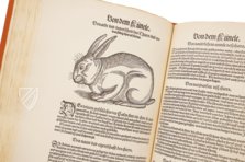 Thierbuch. Faksimile nach der Ausgabe bei Froschauer, Zürich 1563.