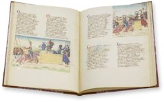 Tournament Book of René d´Anjou – Akademische Druck- u. Verlagsanstalt (ADEVA) – Cod. Fr. F. XIV. Nr. 4 – National Library of Russia (St. Petersburg, Russia)