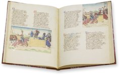 Tournament Book of René d´Anjou – Cod. Fr. F. XIV. Nr. 4 – National Library of Russia (St. Petersburg, Russia) Facsimile Edition