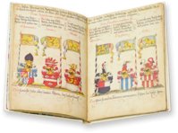 Tournament Book of the Kraichgau Knight Community – Belser Verlag – Cod. Vat. Rossi. 711 – Biblioteca Apostolica Vaticana (Vatican City, State of the Vatican City)