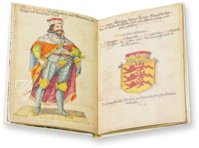 Tournament Book of the Kraichgau Knight Community – Belser Verlag – Cod. Vat. Rossi. 711 – Biblioteca Apostolica Vaticana (Vatican City, State of the Vatican City)