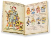 Tournament Book of the Kraichgau Knight Community – Belser Verlag – Cod. Vat. Rossi. 711 – Biblioteca Apostolica Vaticana (Vatican City, State of the Vatican City)