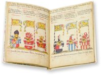 Tournament Book of the Kraichgau Knight Community – Belser Verlag – Cod. Vat. Rossi. 711 – Biblioteca Apostolica Vaticana (Vatican City, Vatican City State)