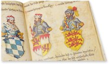 Tournament Book of the Kraichgau Knight Community – Belser Verlag – Cod. Vat. Rossi. 711 – Biblioteca Apostolica Vaticana (Vatican City, Vatican City State)