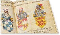 Tournament Book of the Kraichgau Knight Community – Belser Verlag – Cod. Vat. Rossi. 711 – Biblioteca Apostolica Vaticana (Vatican City, Vatican City State)