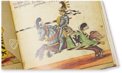 Tournament Book of the Kraichgau Knight Community – Belser Verlag – Cod. Vat. Rossi. 711 – Biblioteca Apostolica Vaticana (Vatican City, Vatican City State)