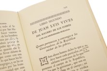 Tratado del socorro de los pobres – 8354 – Biblioteca de Manuel Bas Carbonell (Valencia, Spain) Facsimile Edition