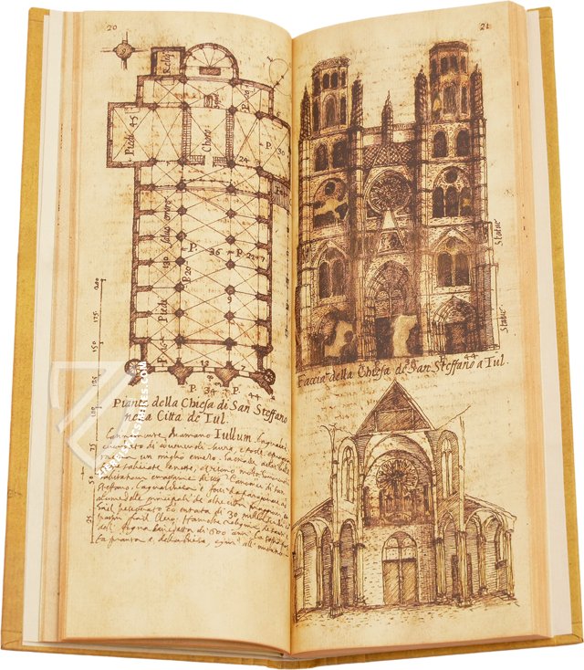 Travel Notebook of Vincenzo Scamozzi – Nova Charta – Musei Civici di Vicenza - Gabinetto Disegni e Stampe (Vicenza, Italy)