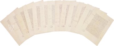 Trial Against the Templars – Scrinium – ASV A.A. Arm. 208, 209, 210 and 217 – Archivum Secretum Vaticanum (Vatican City, Vatican City State)