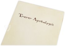 Trier Apocalypse – Akademische Druck- u. Verlagsanstalt (ADEVA) – Codex 31 – Stadtbibliothek Trier (Trier, Germany)
