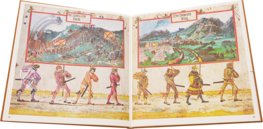 Triumphal Procession of Emperor Maximilian I - Vienna Codex – Cimelien Fach I, 7/I – Albertina Museum (Vienna, Austria) Facsimile Edition