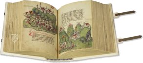 Tschachtlan's Illustrated Chronicle – Faksimile Verlag – Ms. A 120 – Zentralbibliothek Zürich (Zurich, Switzerland)