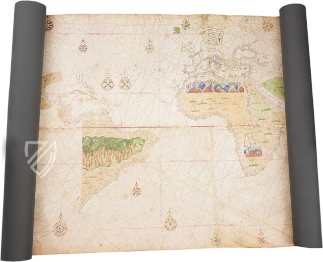 Turin World Map – Priuli & Verlucca, editori – Mss. Vari III 175 – Biblioteca Reale di Torino (Turin, Italy)