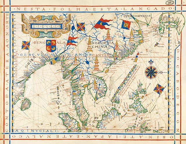 Universal Atlas of Fernão Vaz Dourado – M. Moleiro Editor – Colecção Cartográfica, n.º 165 – Arquivo Nacional da Torre do Tombo (Lisbon, Portugal)