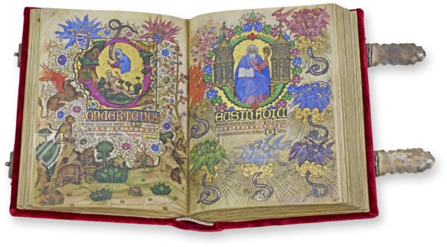 Visconti Book of Hours – Franco Cosimo Panini Editore – Ms. BR 397|Ms. LF 22 – Biblioteca Nazionale Centrale di Firenze (Florence, Italy)
