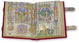 Visconti Book of Hours – Franco Cosimo Panini Editore – Ms. BR 397|Ms. LF 22 – Biblioteca Nazionale Centrale di Firenze (Florence, Italy)