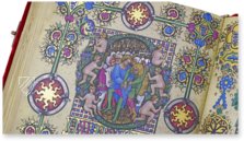 Visconti Book of Hours – Franco Cosimo Panini Editore – Ms. BR 397|Ms. LF 22 – Biblioteca Nazionale Centrale di Firenze (Florence, Italy)