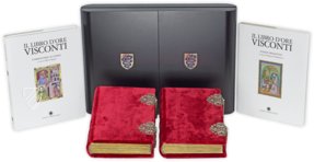 Visconti Book of Hours – Franco Cosimo Panini Editore – Ms. BR 397|Ms. LF 22 – Biblioteca Nazionale Centrale di Firenze (Florence, Italy)