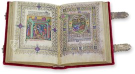 Visconti Book of Hours – Franco Cosimo Panini Editore – Mss. BR 397 e LF 22 – Biblioteca Nazionale Centrale di Firenze (Florence, Italy)