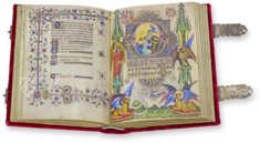 Visconti Book of Hours – Mss. BR 397 e LF 22 – Biblioteca Nazionale Centrale di Firenze (Florence, Italy) Facsimile Edition