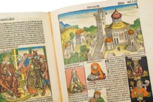 Weltchronik - The Chronicles of Nuremberg – Il Bulino, edizioni d'arte – Inc 122 – Herzogin Anna Amalia Bibliothek (Weimar, Germany)