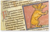 Westminster Abbey Bestiary – Siloé, arte y bibliofilia – Ms. 22 – Westminster Abbey Library (London, United Kingdom)