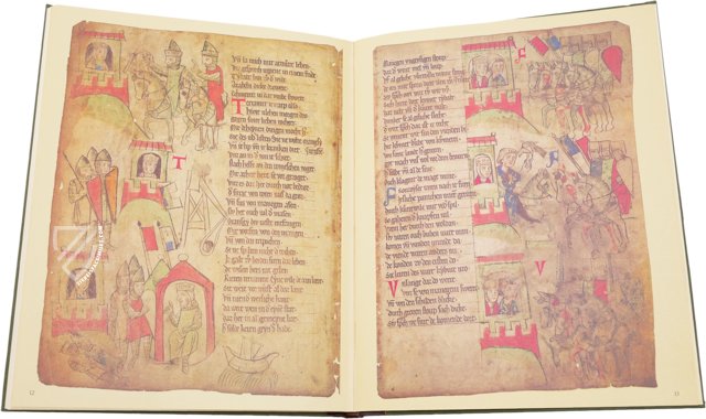 Willehalm - Wolfram von Eschenbach – Müller & Schindler – Cgm 193, III|Hz 1104–1005 Capsula 1607 – Bayerische Staatsbibliothek (Munich, Germany)