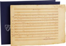 Wolfgang Amadeus Mozart – Ave Verum Corpus – Akademische Druck- u. Verlagsanstalt (ADEVA) – Mus. Hs. 18.975/3 – Österreichische Nationalbibliothek (Vienna, Austria)