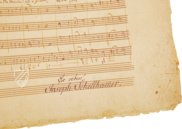 Wolfgang Amadeus Mozart – Ave Verum Corpus – Mus. Hs. 18.975/3 – Österreichische Nationalbibliothek (Vienna, Austria) Facsimile Edition