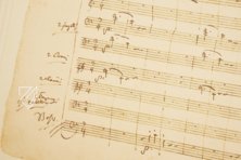 Wolfgang Amadeus Mozart: Symphony No. 41 in C major, K. 551 - Jupiter Symphony – VEB Deutscher Verlag für Musik – Mus.ms.autogr. Mozart, W. A. 551 – Staatsbibliothek zu Berlin (Berlin, Germany)