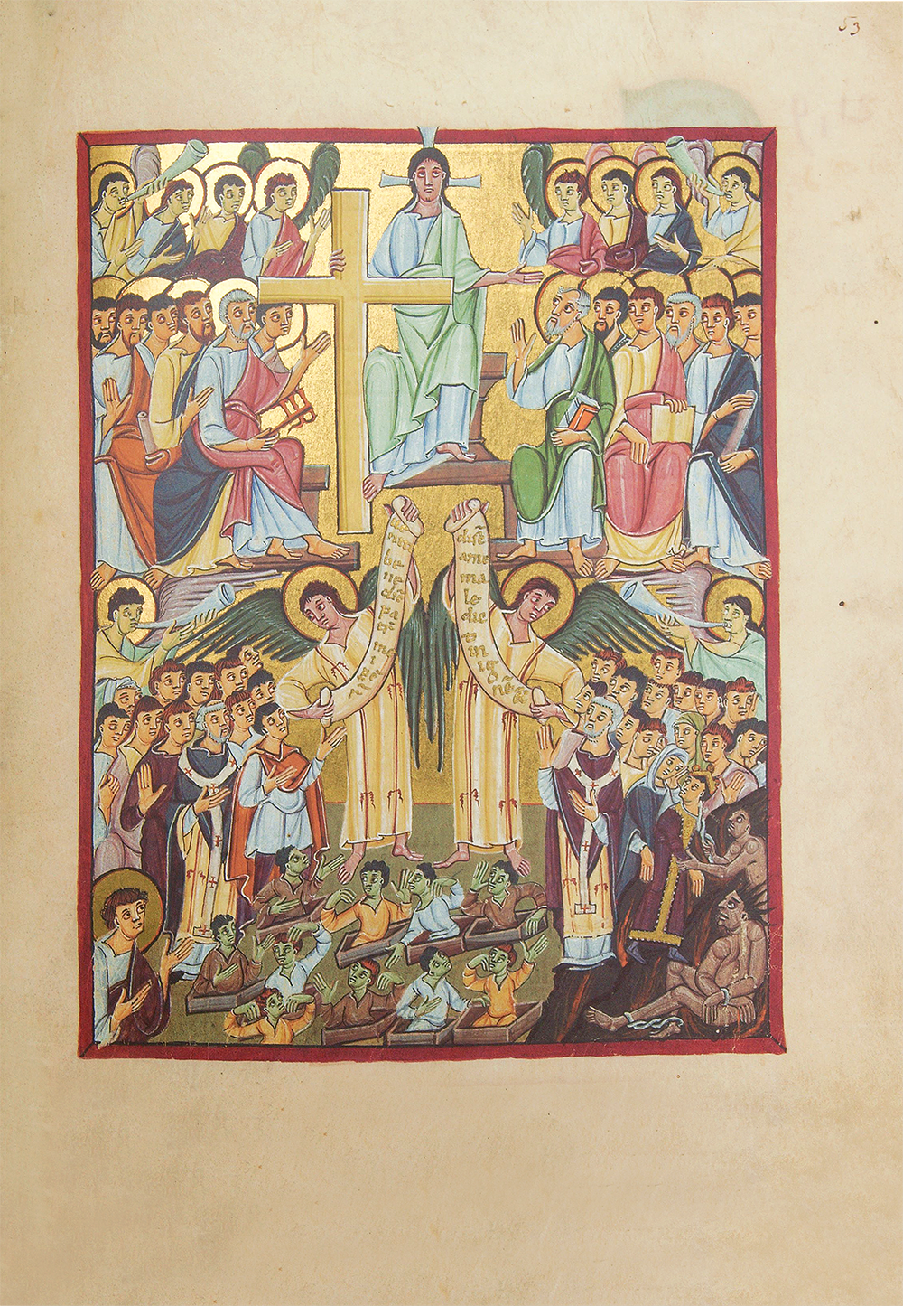The Communion of Saints at the Last Judgment in the Bamberg Apocalypse The Communion of Saints at the Last Judgment in the Bamberg Apocalypse