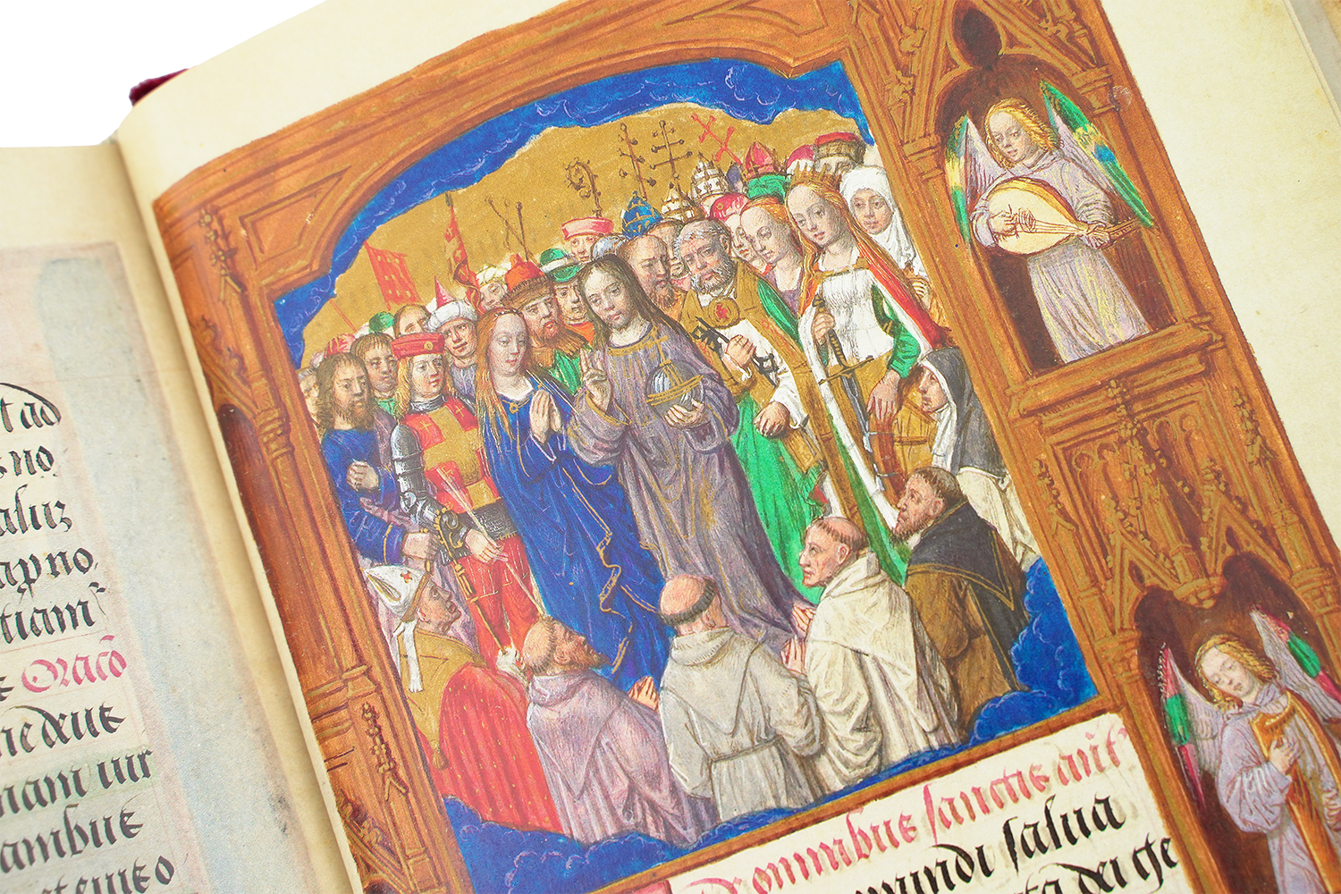 The Salvator Mundi with the Communion of Saints in the Flemish Book of Hours of Marie de Medici The Salvator Mundi with the Communion of Saints in the Flemish Book of Hours of Marie de Medici