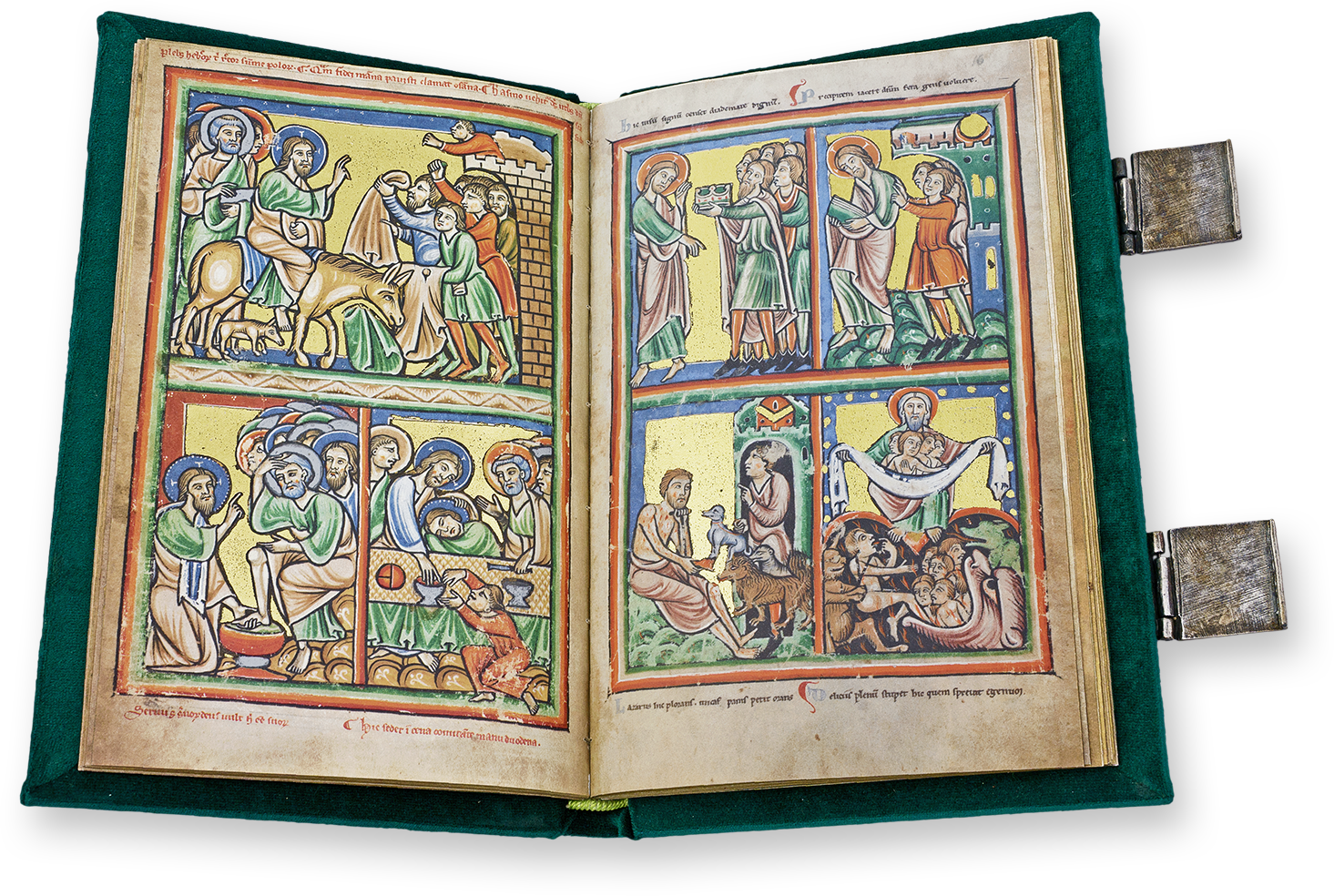 Illustrated Bible of The Hague This French Bible shows clear Byzantine influences and was possibly even created for Manuel I Komnenos. (Illustrated Bible of The Hague, Benedictine Abbey of St. Bertin (France) — 1190–1200)