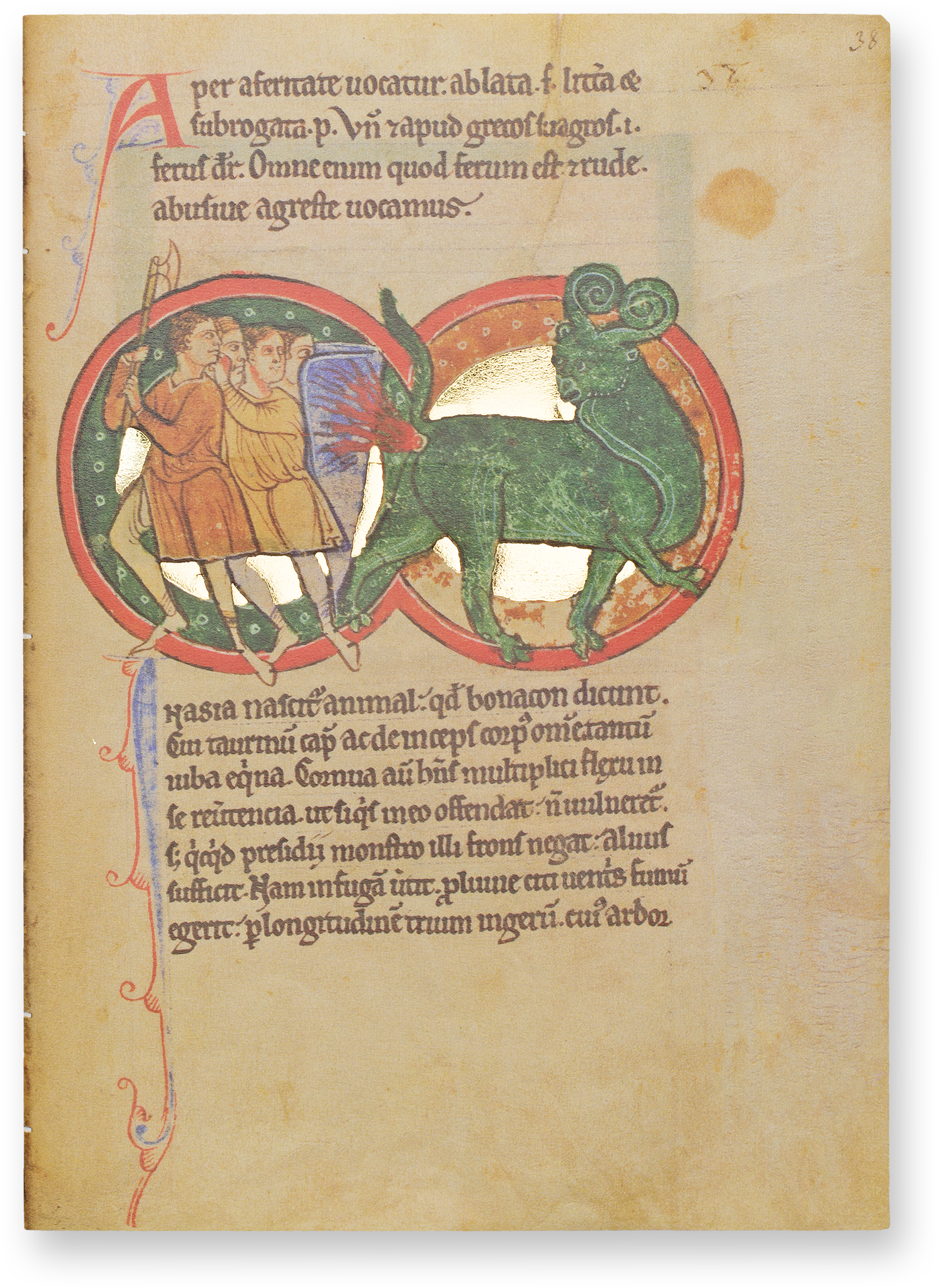 St. Petersburg Bestiary Created during the reign of Henry I and an early example of the prominent English bestiary tradition. (St. Petersburg Bestiary, Crowland Abbey, Lincolnshire, England (United Kingdom) — Late 12th century)