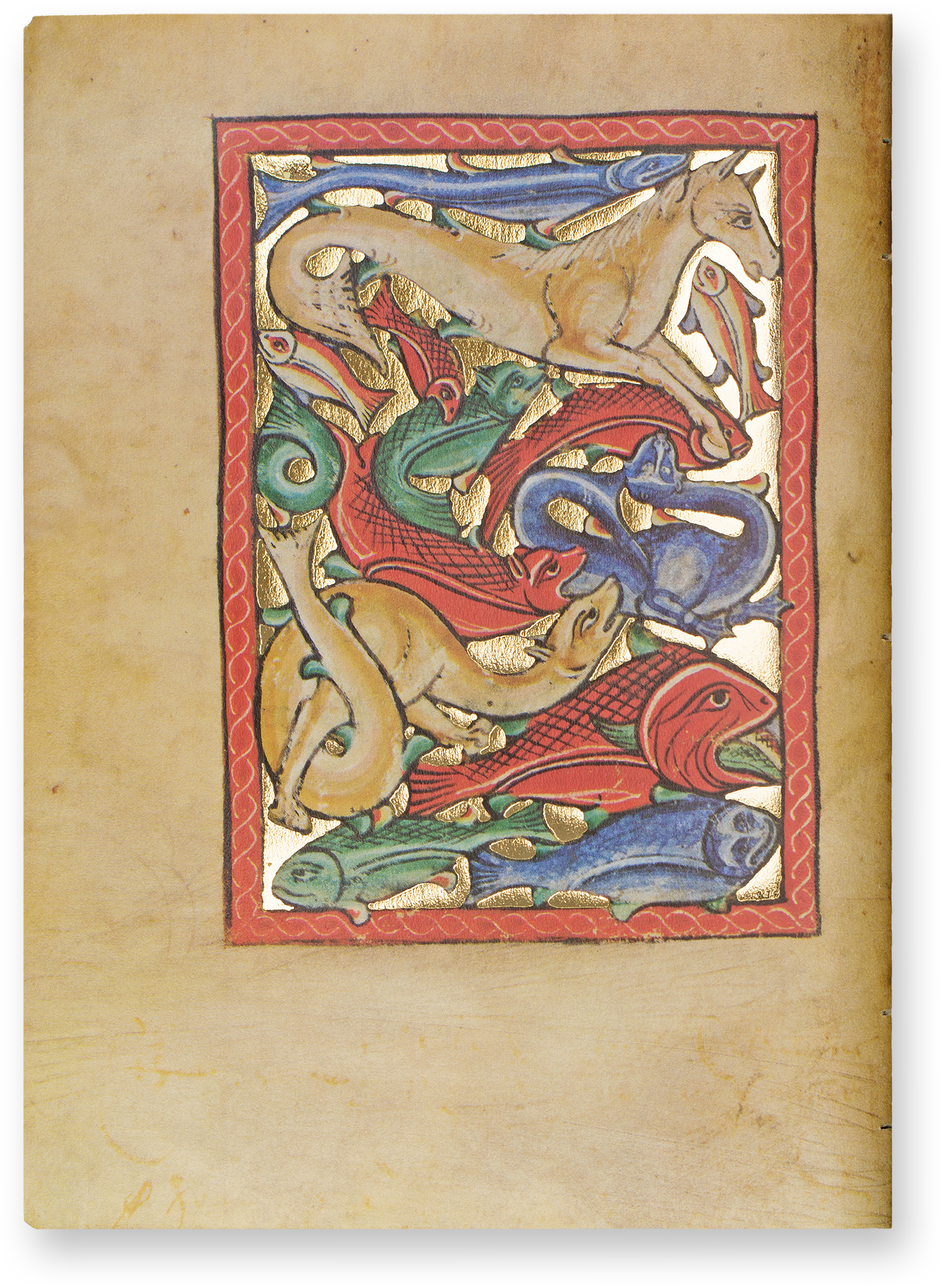 St. Petersburg Bestiary Created during the reign of Henry I and an early example of the prominent English bestiary tradition. (St. Petersburg Bestiary, Crowland Abbey, Lincolnshire, England (United Kingdom) — Late 12th century)