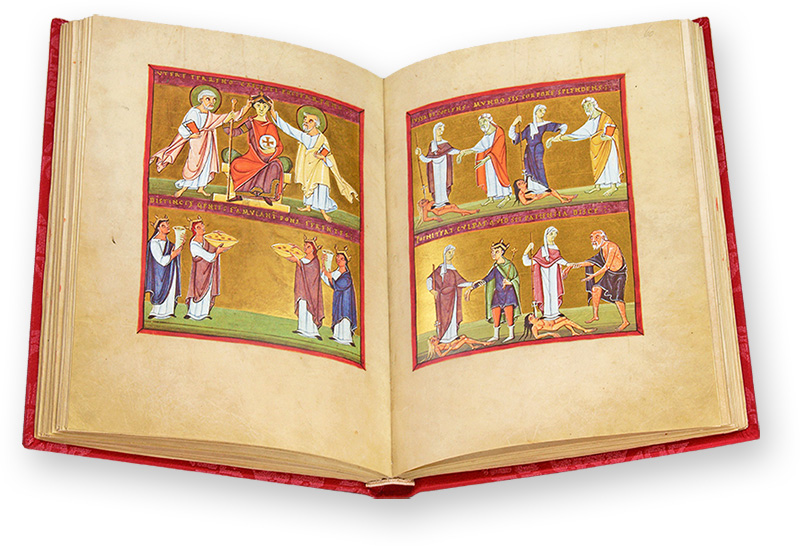 Bamberg Apocalypse Is the figure being crowned in the upper left miniature Otto III or Henry II? (Bamberg Apocalypse, Monastery of Reichenau, Germany — ca. 1000-1020)